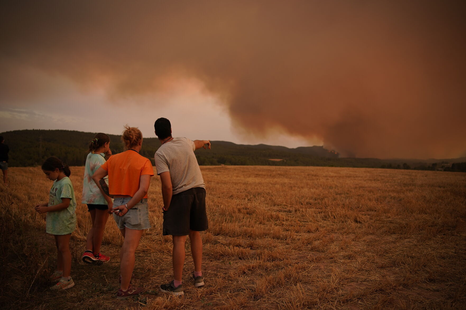 APTOPIX Spain Wildfire